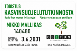 Kasvinsuojelututkinto